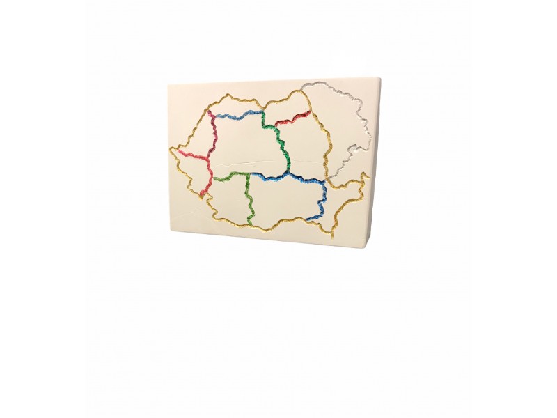 Mini tablou de birou "Romania" Mini tablou de birou "Romania"