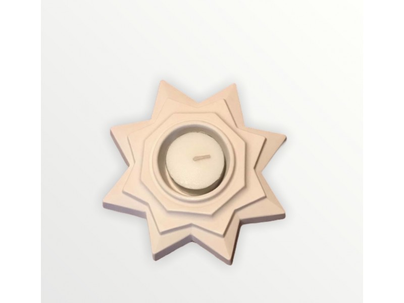 Suport lumanare Stea 8 colturi Suport lumanare Stea 8 colturi